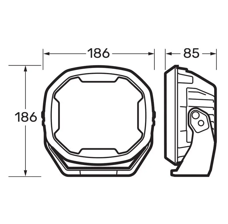 Narva EX2 7 Inch Driving Light Dimensions > 4wd Lights and Camping Online Store Narva EX2 7 Inch driving light dimensions