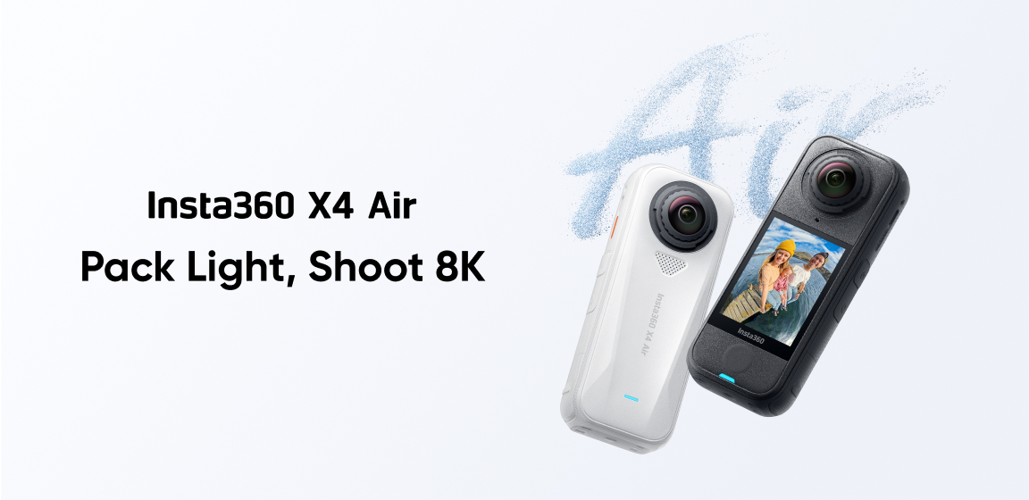 New Ultralight 8K 360 Camera for Life on the Move