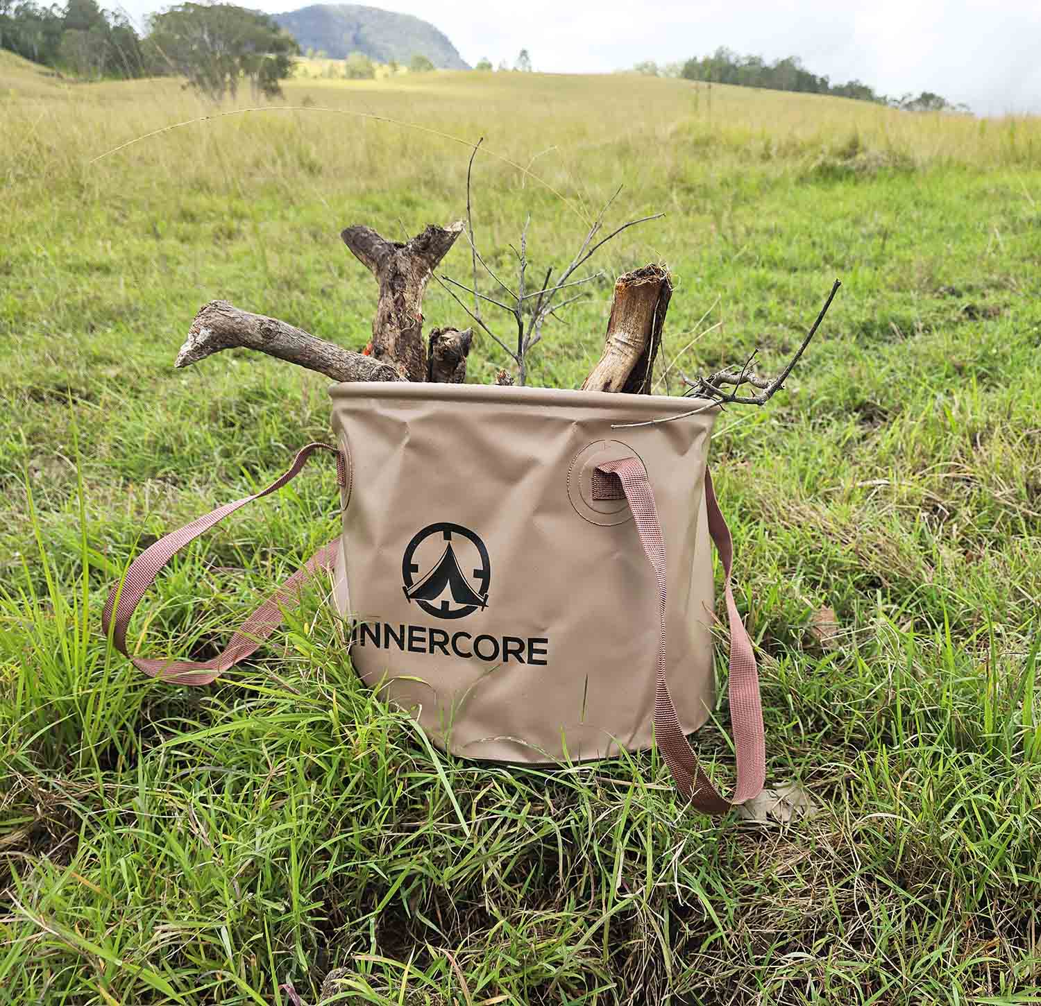 Innercore 20L collapsible bucket folded flat