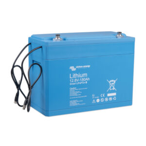 Victron LiFePO4 12.8V 180Ah Smart Battery front view side view