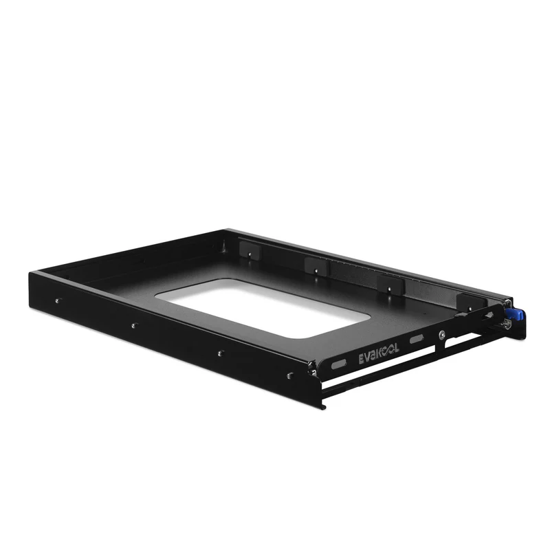 EvaKool Heavy Duty Small Fridge Slide with black powder coated steel construction