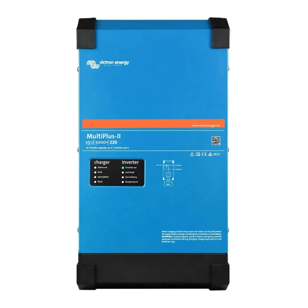 Victron MultiPlus-II 12V 5000VA inverter charger front view